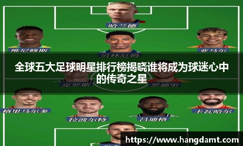 全球五大足球明星排行榜揭晓谁将成为球迷心中的传奇之星
